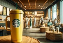 ¡Sorpresa! Starbucks lanzará vaso Stanley amarillo el 27 de mayo Foto: Especial