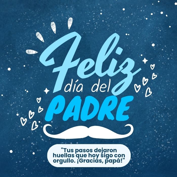 Imágenes con frases del Día del Padre para felicitar a papá 