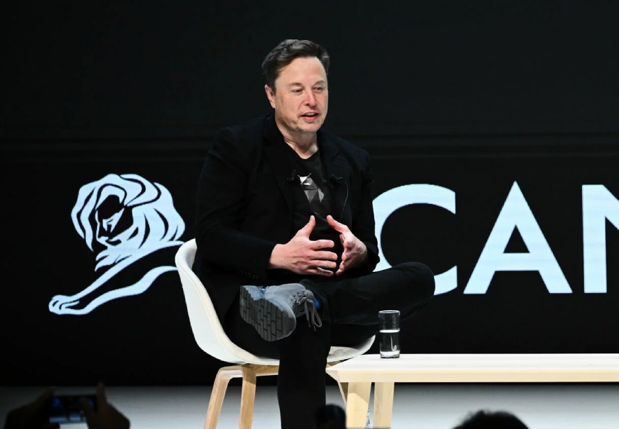 Elon Musk en Cannes Lions 2024