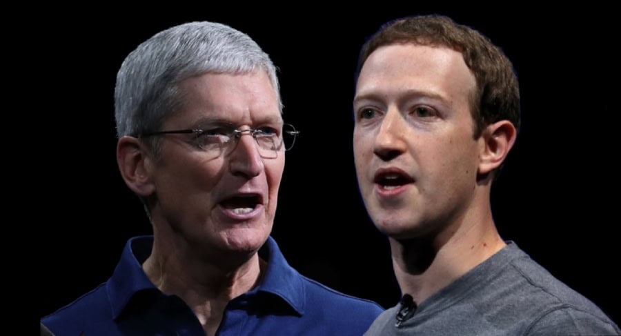 Mark Zuckerberg Tim Cook