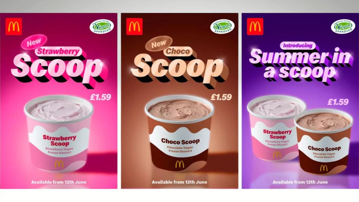 McDonald's launched a new vegan McFlurry ice cream