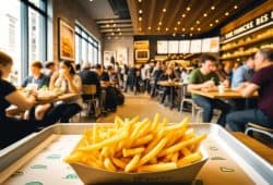 Promociones por votar. Shake Shack dará papas gratis este 2 de junio Foto: Especial