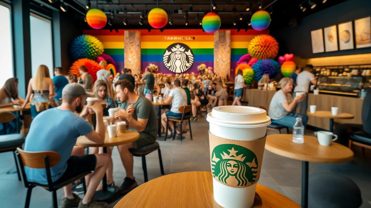 Esta es la nueva colección Starbucks Pride que saldrá este 10 de junio Foto: Especial