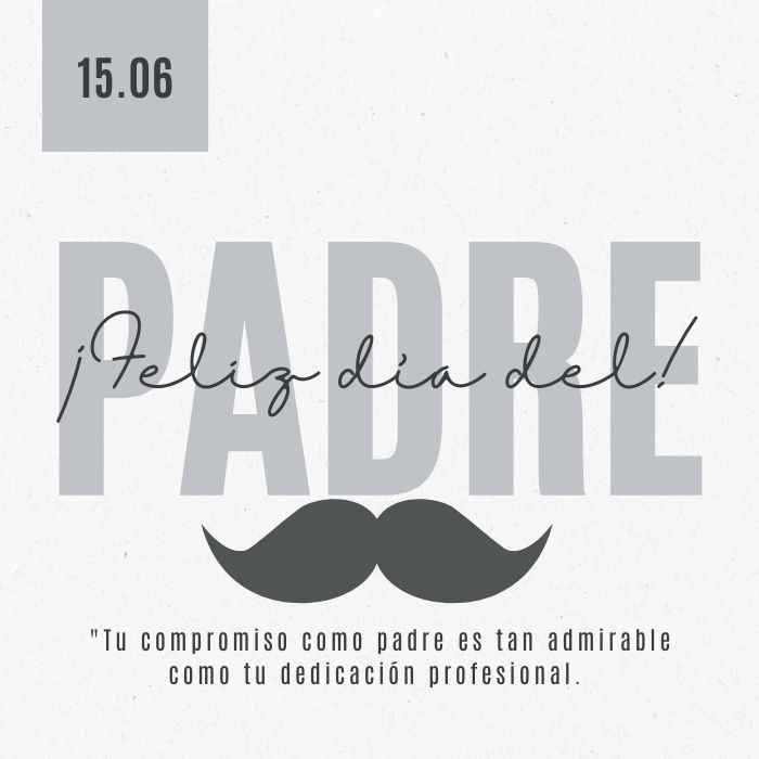 Imágenes con frases del Día del Padre para clientes y empleados