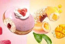 Krispy Kreme presenta sus donas frutales para el verano Foto: Especial