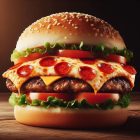 Consumidor encuentra en Carl's Jr una hamburguesa que sabe a pizza
