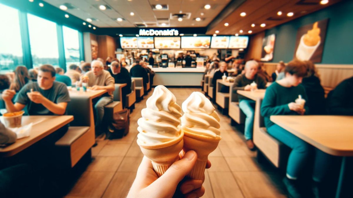 McDonald’s tiene al 2x1 sus conos de vainilla a través de PickUp Foto: Especial