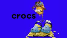 Este el precio de los Crocs Minions de Mi Villano Favorito 4 Foto: Especial