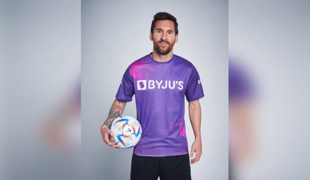 Byju's messi quiebra