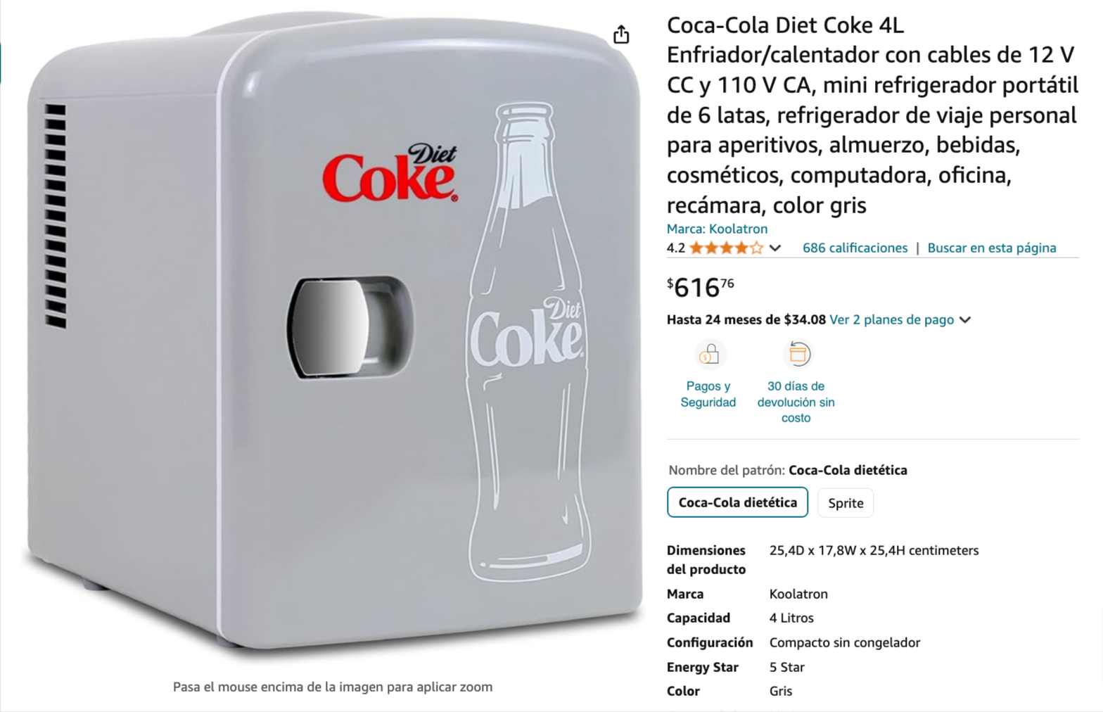 Este mini refrigerador no solo es perfecto para uso personal, sino también como un regalo único y práctico para estudiantes, oficinistas y aquellos que disfrutan de productos con un toque retro y funcional.