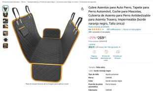 Cubierta de Asientos: ¡Tu coche limpio y tus mascotas felices!