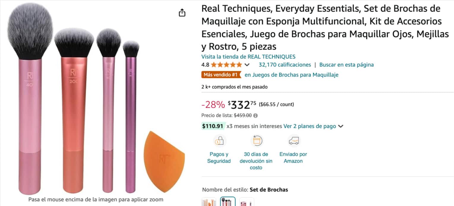 Más que Solo Herramientas, una Comunidad de BellezaDesde su fundación en 2011, Real Techniques no solo ha ofrecido herramientas de maquillaje, sino que también ha construido una comunidad global de más de 5 millones de seguidores. La marca se esfuerza por inspirar, educar y empoderar a sus usuarios, ofreciendo productos que permiten desde lograr un look natural hasta prepararse para un evento especial en la pasarela.