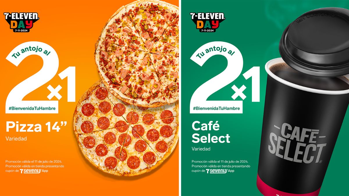 SEVEN 7-ELEVEN 2X1 PIZZAS CAFE