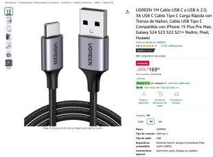 Cargadores UGREEN en Amazon: Carga rápida, estilo único y descuentos exclusivos