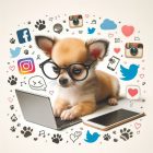 Joven muestra cómo monetiza con las redes sociales de su perro