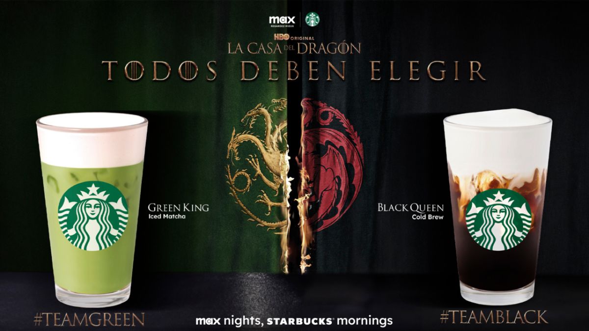 ¡Descubre! Las increíbles bebidas de Starbucks inspiradas en La Casa del Dragón Foto: HBO Max