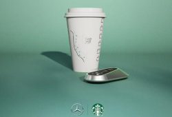 cobranding starbucks mercedes-benz