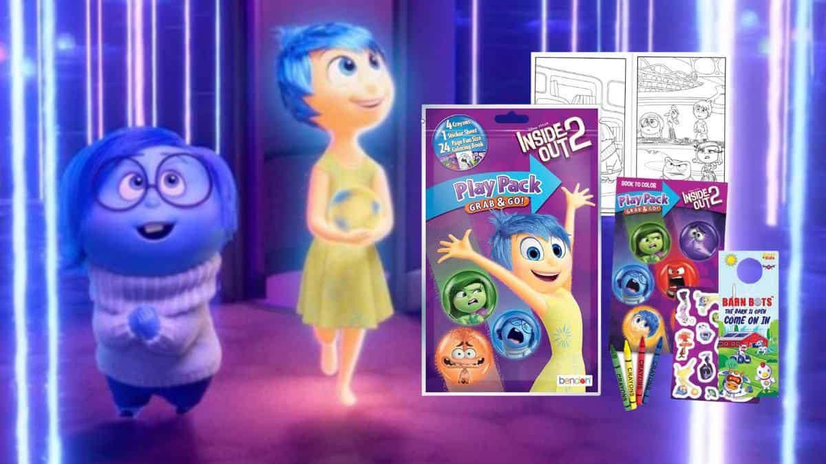 intensamente 2 libros colorear inside out 2024 (10)