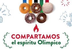 ¡Gana con Krispy Kreme! Concurso y premios por los Juegos Olímpicos París 2024 Foto FB: Krispy Kreme