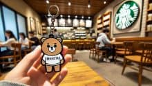 ¡Que adorable! Starbucks lanzará el llavero Bearista este 15 de julio Foto: Especial