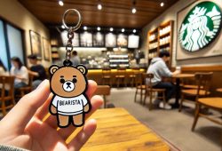 ¡Que adorable! Starbucks lanzará el llavero Bearista este 15 de julio Foto: Especial