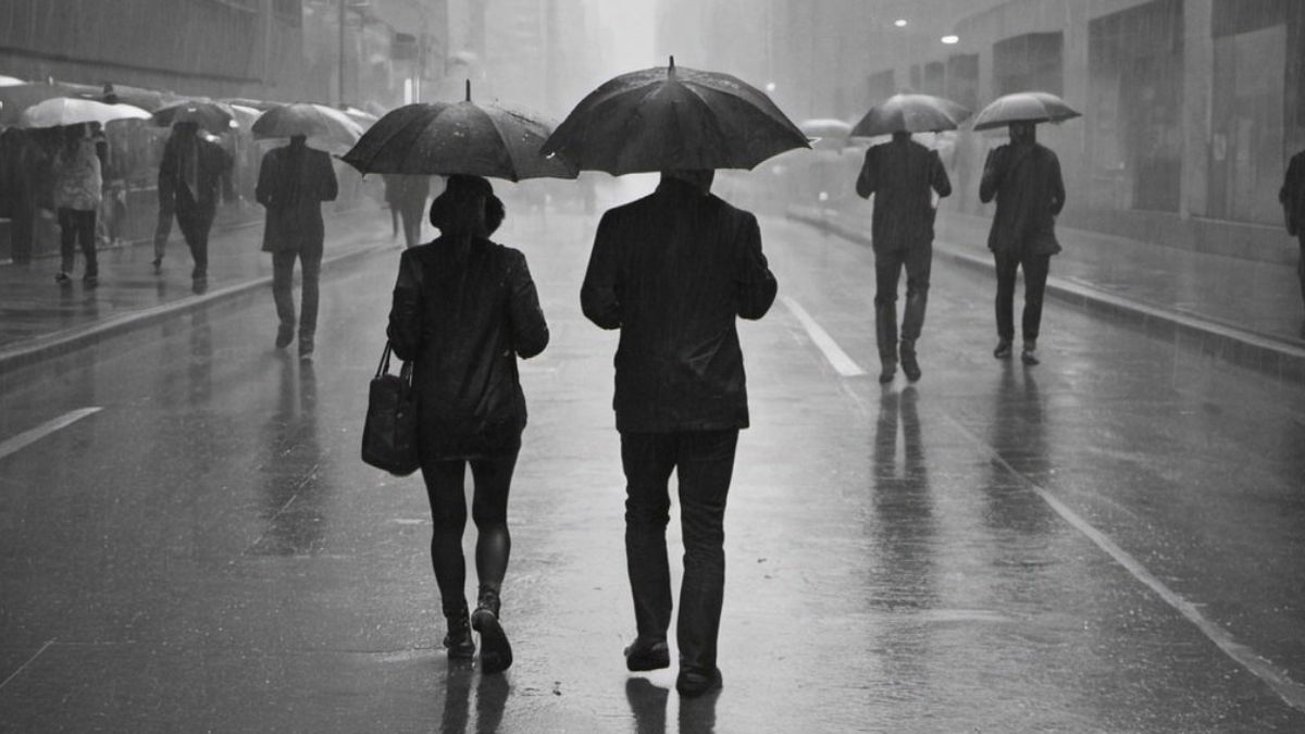 Impermeables, paraguas y botas de lluvia, son accesorios clave