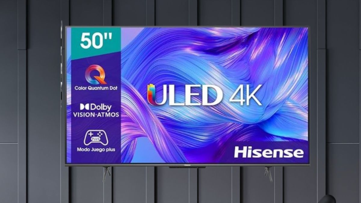 ¡Comenzaron las ofertas! Pantallas Hisense 50 pulgadas en menos de 5 mil pesos en Prime Day Foto: Especial 