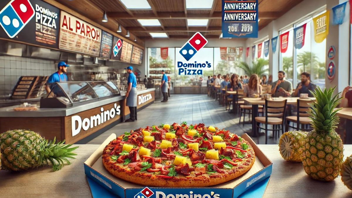 Esta es la promoción de aniversario que tendrá Domino’s Pizza este 10 de julio Foto: Especial