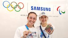 Este es el Galaxy Olympic que reciben los atletas en los Juegos Olímpicos París 2024 Foto: Samsung