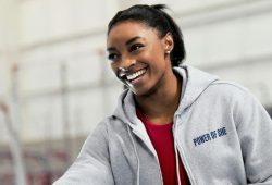 SIMONE BILES PHOTO: COURTESY: ATHLETA