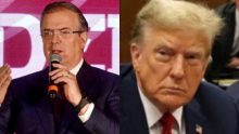 Donald Trump se burla de Marcelo Ebrard; Claudia Sheinbaum responde Foto: Especial