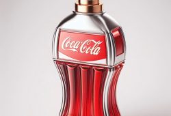 Mujer exhibe cómo es el perfume de Coca-Cola