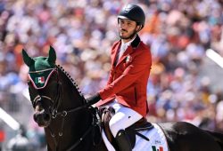 ANDRÉS AZCÁRRAGA, JINETE MEXICANO. FOTO: Comité Olímpico Mexicano