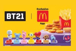 Este es el precio del McTrío de McNuggets de pollo 10 piezas para los personajes BT21 McDonald’s Foto: Especial