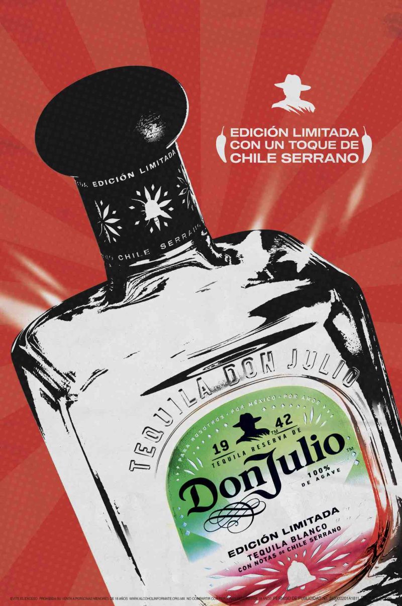 Exclusive Release: Don Julio Chile Serrano - Date, Price