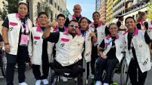 Atletas mexicanos en los Juegos Paralímpicos París 2024. FOTO: COPAME