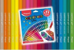 SET LAPICES 72 COLORES MAPED