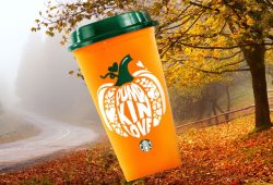 Vaso reusable Pumpkin Spice Love de Starbucks. ¿Cómo lo puedo obtener y cuánto cuesta? Foto: Especial