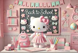 calendario hello kitty regreso a clases sanrio merca20