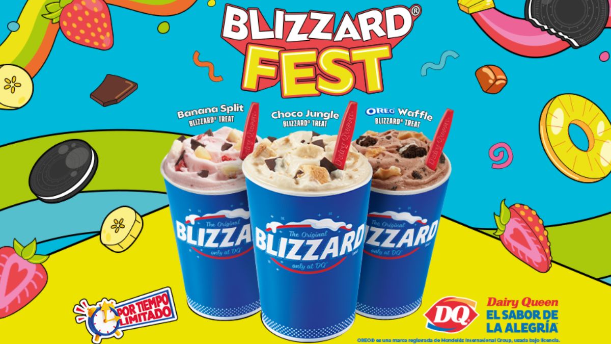 ¿Qué es el Blizzard Fest 2024 de Dairy Queen? Aquí te lo Contamos Foto: Especial