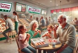 ¿A qué hora dará Krispy Kreme donas gratis por el Día del Abuelo 2024? Foto: Merca2.0