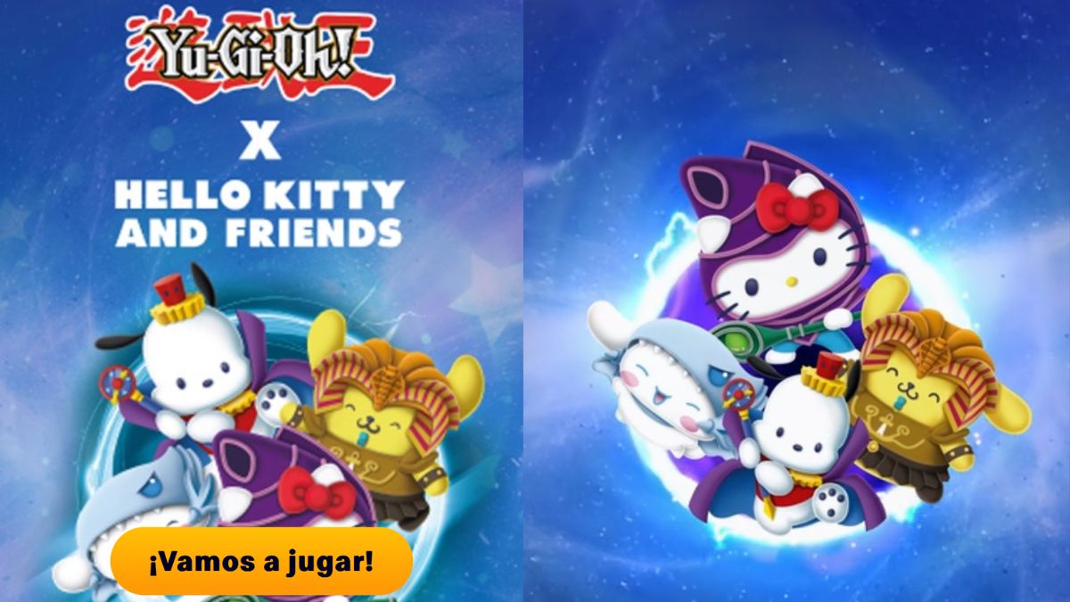 Descubre el juego de Yu-Gi-Oh! x Hello Kitty and Friends en la app de McDonald’s Foto: Especial