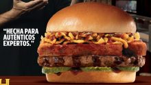 hamburguesa rick's burger carl's jr 1200