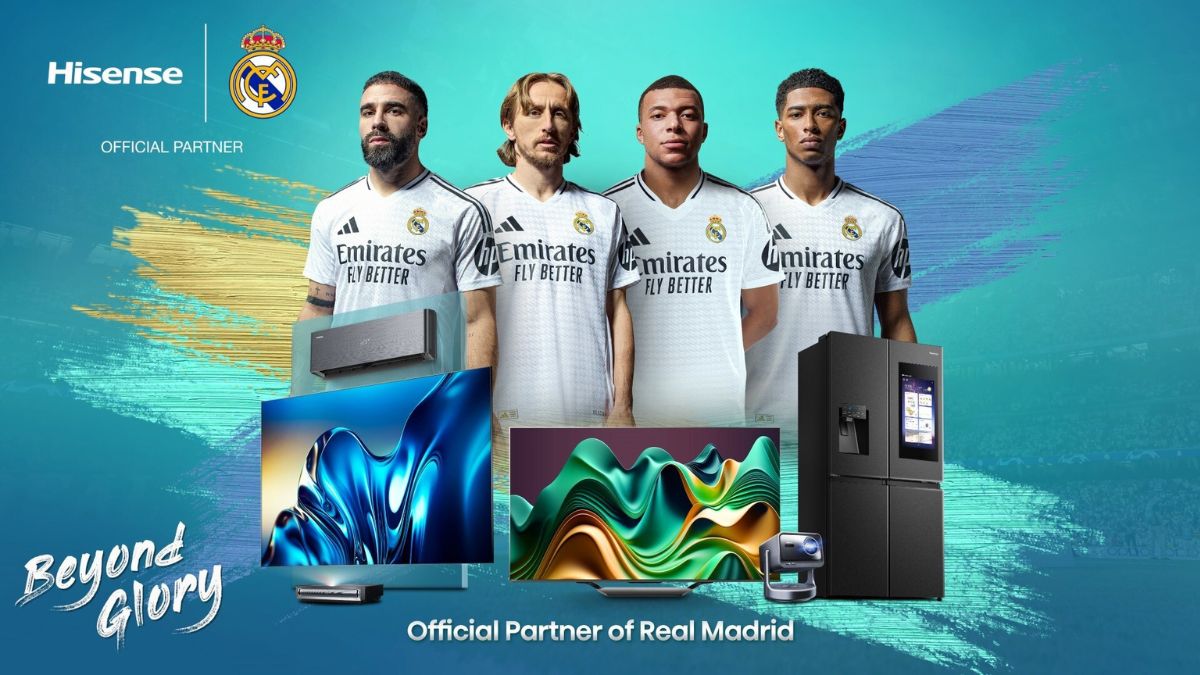 hisense official partner of real madrid 2024