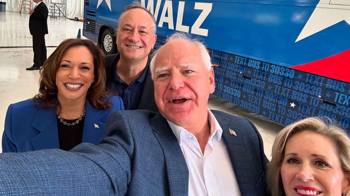 kamala harris tim walz dnc 2024 mcdonald's