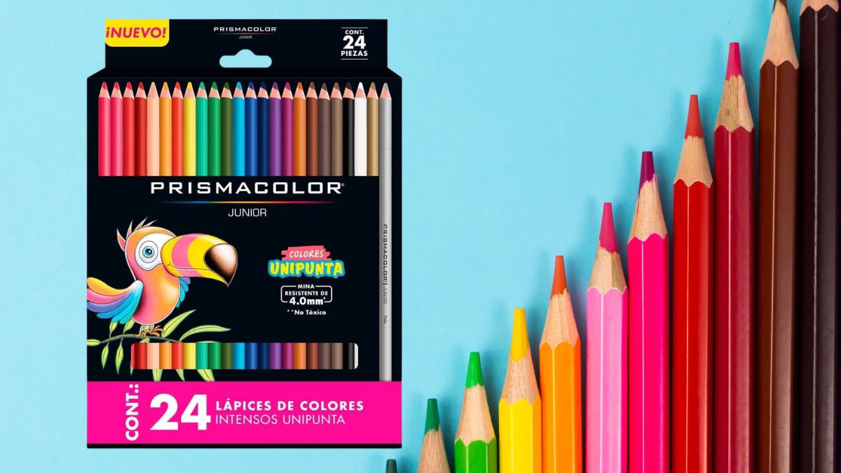 lápices de colores prismacolor junior 24