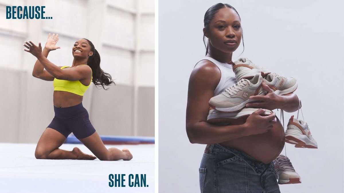 SIMONE BILES Y ALLYSON FELIX. FOTOS: CORTESÍA