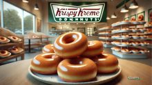 Donas Krispy Kreme a 19 pesos. ¿A qué hora inicia la promoción de regreso a clases 2024? Foto: Merca2.0