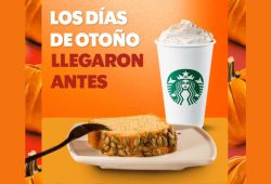 Starbucks tendrá el panqué de calabaza del 9 al 11 de agosto Foto: Especial