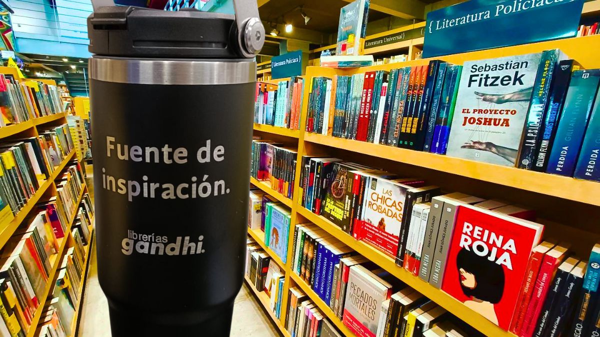 TERMO LIBRERÍAS GANDHI. 